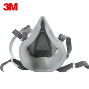 Xác thực 3m6200 Silicone nửa mặt nạ công nghiệp hô hấp bảo vệ bộ lọc cho phun khí & phòng chống bụi tái sử dụng - Product Image 4