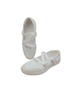 2025 nouveauté femmes ouvert plat décontracté marche Style chaussures confortables avec bout rond conception