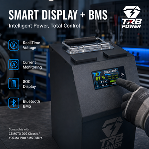 Batteria al Litio Personalizzata 72V 24Ah 27Ah 30Ah con BMS Bluetooth ANT e Scatola Metallica per E-Moto <span class=keywords><strong>CEMOTO</strong></span> D02 YOZMA IN10 M5 RiderX OEM - Product Image 3