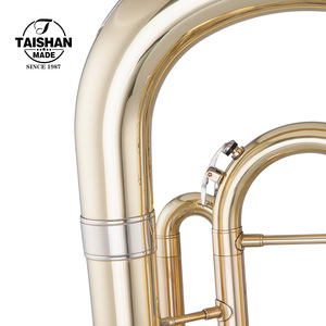 Chuyên nghiệp 3 dọc pisions Baritone sừng giá rẻ Vàng sơn mài Baritone - Product Image 3