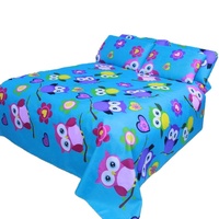 Parure de draps 4 pièces en polyester 300 fils/pouce² style chinois traditionnel pour lit Queen Size – Vente en gros de literie pour la maison