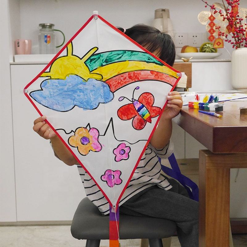 DIY Kite Random Style without markers