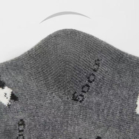Lot de 5 paires de chaussettes mi-mollet pour enfants, nouvelle collection 2026, en coton doux, pour bébés, motif dessin animé mignon, chaussettes d'école rayées, pour l'automne et le printemps, âge 0-8 ans