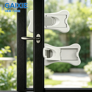 Gaixie Blocco di Sicurezza per Bambini per Finestre e Porte Scorrevoli Grandi con Ferma, Blocco di Sicurezza per Armadi e Cassetti - Product Image 2