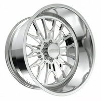 Jantes H Style Deep Dish Polies 24*12 24*14 22*12 22*14 Forgées pour Ram Dodge 1500 2500 3500 Jeep Wrangler JK JL