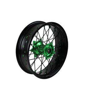 Roues Supermotard <span class=keywords><strong>WR</strong></span> 450F <span class=keywords><strong>2005</strong></span> Enduro 36 rayons, jante en alliage d'aluminium universelle colorée - Product Image 5