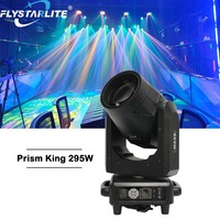 295W prisme roi Sharpy faisceau lumière principale mobile DMX512 16/20 canaux hôtel DJ Disco fête de mariage IP33