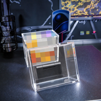 Boîte d'entraînement Elite en acrylique professionnelle à prix d'usine avec couvercle magnétique, plusieurs emplacements pour cartes, boîte de rappel en acrylique ETB