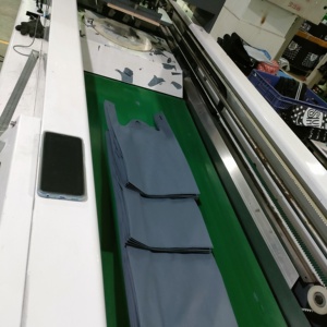 Ngành công nghiệp Trung Quốc bán buôn dệt Túi gấp tái sử dụng PP Tshirt bao bì sinh thái Tote mua sắm không dệt Vest Túi - Product Image 6