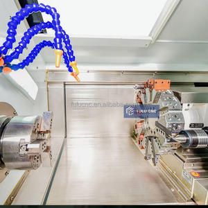 Hoch effiziente automat isierte Schräg bett drehmaschine 4 4 Werkzeug drehen Fräsen Präzise leichte Y-Achsen-Ausrüstung Gebraucht zustand - Product Image 5