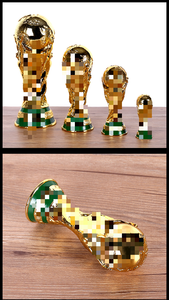 Trofeo di Calcio Personalizzato in Resina Ecologica 2026, Souvenir e Premio per Tifosi e Regali Promozionali, OEM ODM - Product Image 2