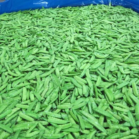 The wholesale name of hot selling green frozen vegetables and green pea pods in 2023