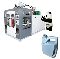 Ligne de production complète de machines de soufflage avec moule, refroidisseur, broyeur, convoyeur, robot, compresseur d'air, mélangeur