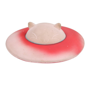 Cute Cat Shaped Flying Saucer Soft <b>Squishy</b> Toy For Promotional Activities Plastic Material With Silk Screen Printing - Product Image 4