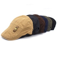 BBESTELLA, Boina informal de algodón para hombre, gorra Newboy, gorra plana con visera para conducir Golf, gorra plana para uso diario de adultos al aire libre, sombrero de hiedra
