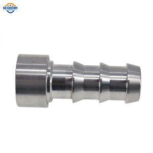 Adaptateur de tuyau à pousser en aluminium, tuyau soudé sur le raccord de <span class=keywords><strong>bonde</strong></span>, mamelon de connecteur pour refroidisseur d'huile, Charge Turbo - Product Image 5