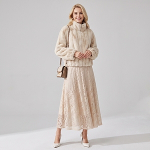 <span class=keywords><strong>Manteau</strong></span> <span class=keywords><strong>d</strong></span>'<span class=keywords><strong>hiver</strong></span> chaud et élégant en fourrure pour <span class=keywords><strong>femme</strong></span>, avec fermeture éclair et col semi-ouvert, vente en gros - Product Image 5