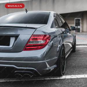 Kit di Conversione Carrozzeria C63 per <span class=keywords><strong>Mercedes</strong></span> Classe C <span class=keywords><strong>W204</strong></span> LCI 2011-2014 Facelift, Pacchetto Esterno C63 - Product Image 4