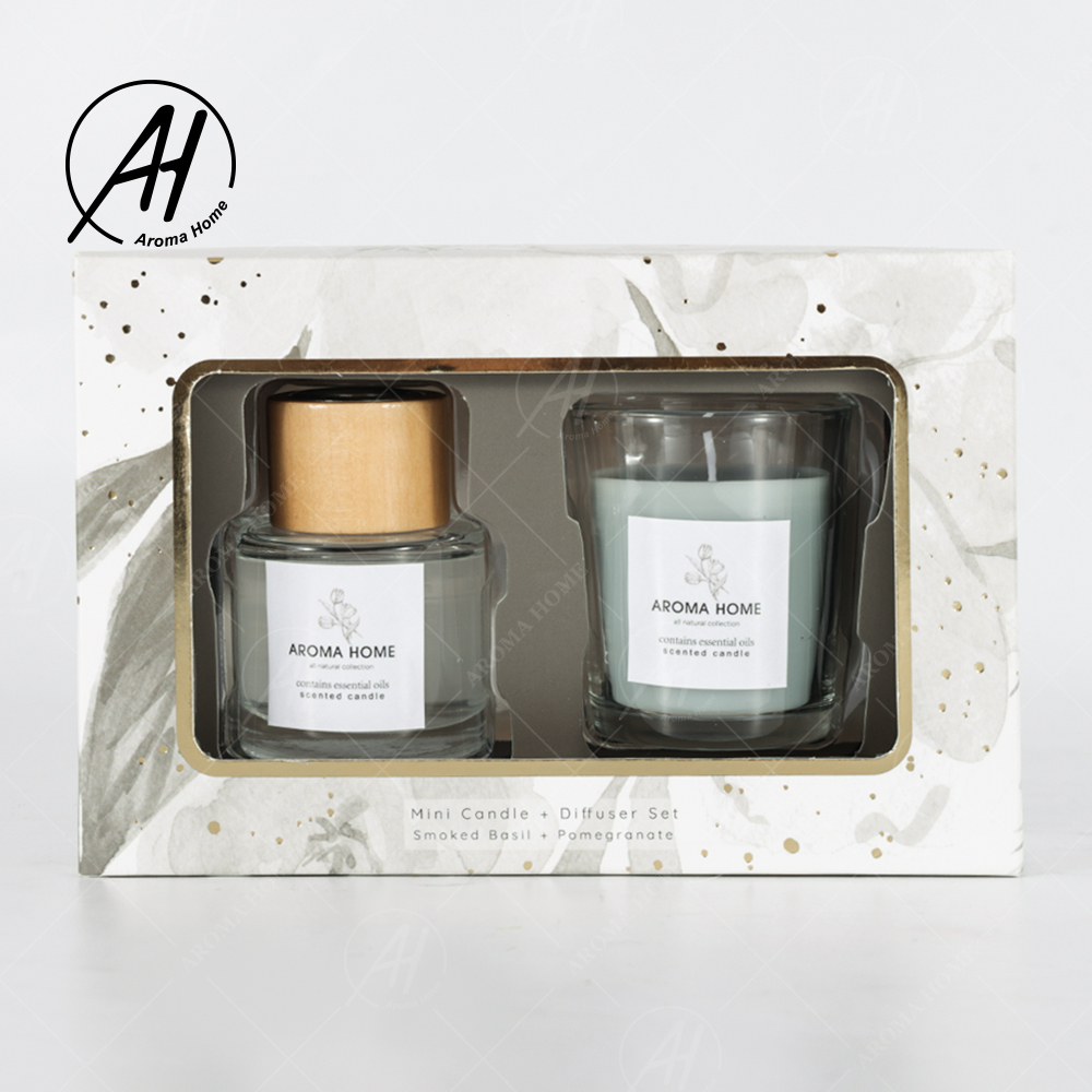 अरोमाथेरेपी पार्टी मिनी होम ग्लास जार सोया वैक्स सेंट कैंडल रंगीन गिफ्ट सेट 5.5OZ 3PCS 2