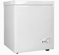 Congélateur électrique mini à chargement par le haut, 72L, à porte unique, fabriqué en Chine, pour usage domestique