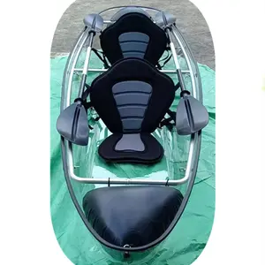 फोटोग्राफिक पारदर्शी पारदर्शी कांच डोंगी क्रिस्टल पारदर्शी कश्ती जहाज