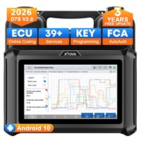 2026 D7S Herramienta de Diagnóstico Bidireccional, Escáner de Codificación de ECU, Máquina de Codificación de Llaves de Coche, 39+ Funciones de Reinicio, Lector de Códigos OBD2, 2 Años de Garantía