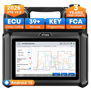 Nuovo Strumento Diagnostico D7S XTOOL 2026, Scanner Bidirezionale per Codifica ECU, Macchina per Codifica Chiavi Auto con 39+ Funzioni di Reset, Lettore di Codici OBD2 - Product Image 1
