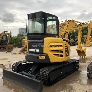 Mini máy xúc sử dụng <span class=keywords><strong>Digger</strong></span> KOMATSU pc55 Nhật Bản để bán - Product Image 2