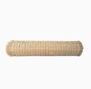 Keranjang anyaman bambu bulat satu tingkat, datar, dangkal, untuk menyimpan makanan, dekorasi dinding untuk dapur atau pajangan gantung - Product Image 5