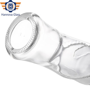 <span class=keywords><strong>1</strong></span> lít rộng miệng gân giảm dần chai với biểu tượng tùy chỉnh bảng điều chỉnh cho nước trái cây tinh thần rỗng đồ uống chai thủy tinh - Product Image 3