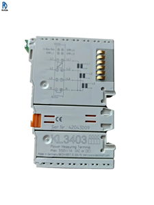 Terminal de Medición de Potencia KL3403 550V 1A, Dispositivo de Monitoreo de Alta Potencia, Terminal de Medición Industrial - Product Image 1
