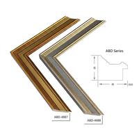 Série ABD Design – Cadre mural en bois massif, couleurs or, gris, noir, blanc – Vente en gros usine
