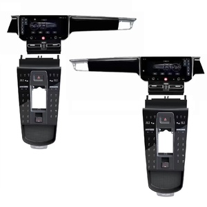 Console à boutons entièrement tactile améliorée + lecteur DVD de voiture pour <span class=keywords><strong>Porsche</strong></span> <span class=keywords><strong>Macan</strong></span> 2014-2021 Panneau de boîte d'accoudoir central - Product Image 1