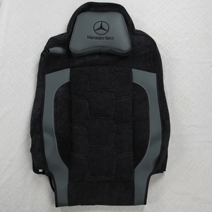 Housses de siège complètes pour camion GANE en cuir imperméable et résistant aux taches, <span class=keywords><strong>4</strong></span> pièces, style luxueux toutes saisons pour Mercedes Benz - Product Image 2
