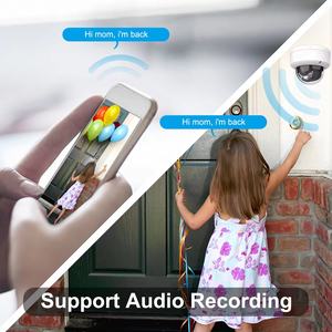 HK OEM kamera keamanan 4K CCTV, kamera kubah POE cahaya ganda deteksi manusia/kendaraan Audio CCTV Mic tanam, kamera <span class=keywords><strong>IP</strong></span> IP67 <span class=keywords><strong>WDR</strong></span> - Product Image 4