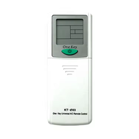 Télécommande universelle numérique à une touche KT-E03 pour climatiseur, installation facile, recherche automatique du code, vente en gros, pour pièces de climatisation