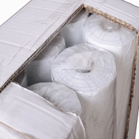 JiaMing Feutre auto-adhésif blanc 120 g/m² pour protection de sol en travaux de rénovation