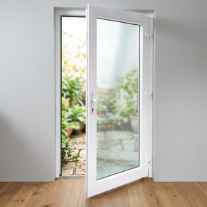Porte à battant en PVC HOFFEN 81x205 cm, insonorisée, étanche, isolation thermique, design moderne, utilisation en supermarché - Product Image 2