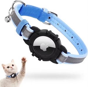 Pour <span class=keywords><strong>Apple</strong></span> Airtag, sangle en nylon + TPU, étui de <span class=keywords><strong>protection</strong></span> en silicone coloré pour enfant, <span class=keywords><strong>bracelet</strong></span> pour AirTag, <span class=keywords><strong>bracelet</strong></span> de randonnée en montagne - Product Image 3