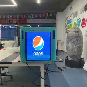 P3 tùy chỉnh đầy đủ màu sắc video quảng cáo Takeaway dẫn hộp xe máy xe máy thực phẩm giao hàng hộp dẫn Màn hình hiển thị - Product Image 1