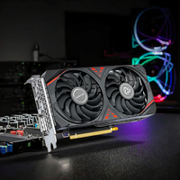 Kartu grafis RTX 3050 8GD6, Rtx 3050 8gb Pc Gaming kartu Vga dengan pendingin kipas untuk Workstation