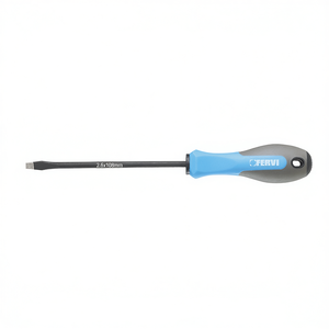 Fervi Slotted <b>Screwdriver</b> 2.6x108mm Diamond Tip Professional Use - Product Image 2