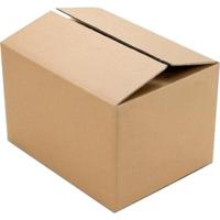 Boîte en carton d'expédition de taille personnalisée avec double paroi ondulée, boîte pliante pour l'expédition et le transport en e-commerce