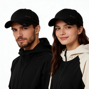 Baseball Cap Cotton Yarn Breathable <b>Sunscreen</b> Outdoor Male Spring Autumn Korean Style Logo Design - Product Image 2