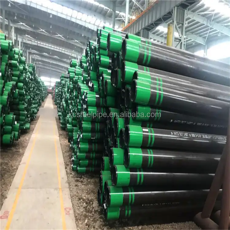 Oil Casing Well Pipe Casing Api 5ct J55 Oil Casing Pipe Carbon Seamless Steel Pipe Price For Oilfield Oil Well Casing