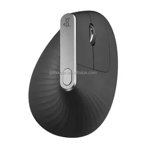 Mouse Wireless verticale Logitech MX Design ergonomico avanzato tra 3 computer Apple Windows Mouse Wireless ricaricabile BT