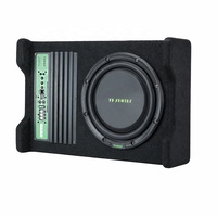 Subwoofer de voiture actif TANBX 10 pouces à bobine simple 4 ohms, haut-parleur de basses puissant TB-P10