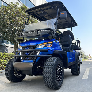 Véhicule utilitaire 4 places électrique 150A Lithium Prix d'usine Chariot de golf de luxe à 4 roues motrices - Product Image 6