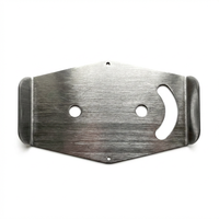 Service tout-en-un, pièces de découpe laser de haute précision en acier inoxydable 304 et en aluminium 5052 pour accessoires d'équipements industriels