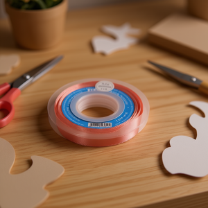 ริบบิ้นเซรามิกซาติน 1.0 ซม. 25 หลา อุปกรณ์งานฝีมือ - Product Image 2